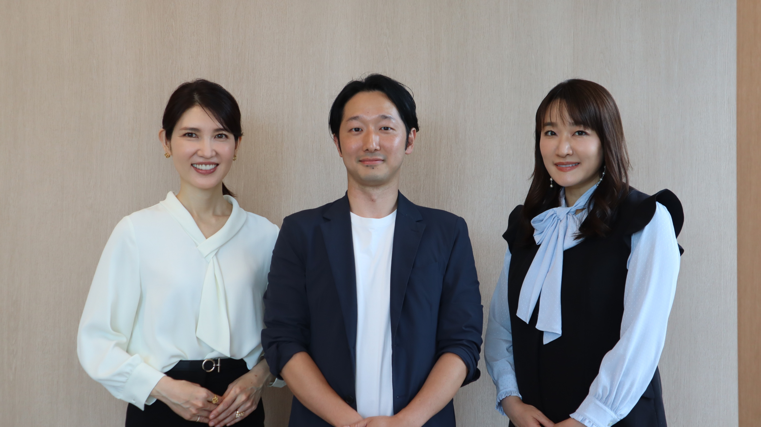 友利先生、政岡さん、照山先生