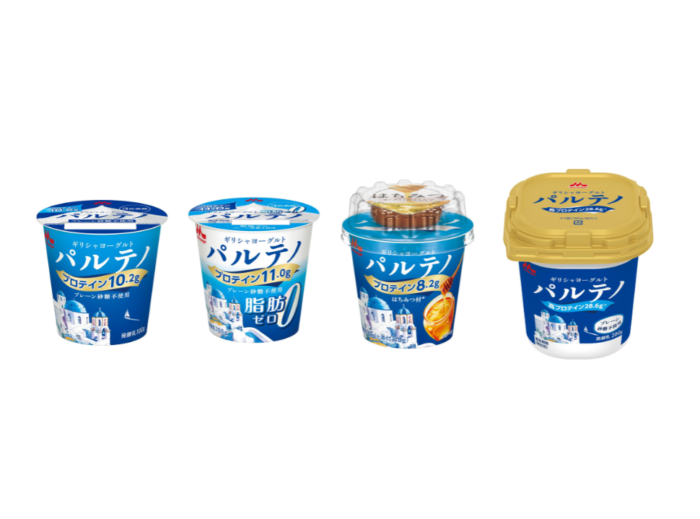 第２位　ギリシャヨーグルト パルテノ シリーズ（森永乳業）
