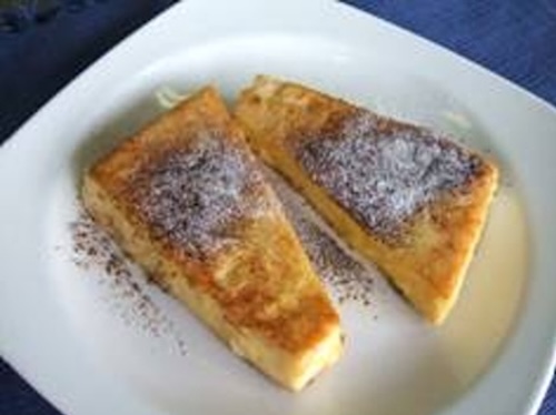 高野豆腐のフレンチトースト