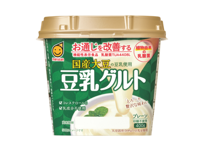 第３位　国産大豆の豆乳使用 豆乳グルト（マルサンアイ）