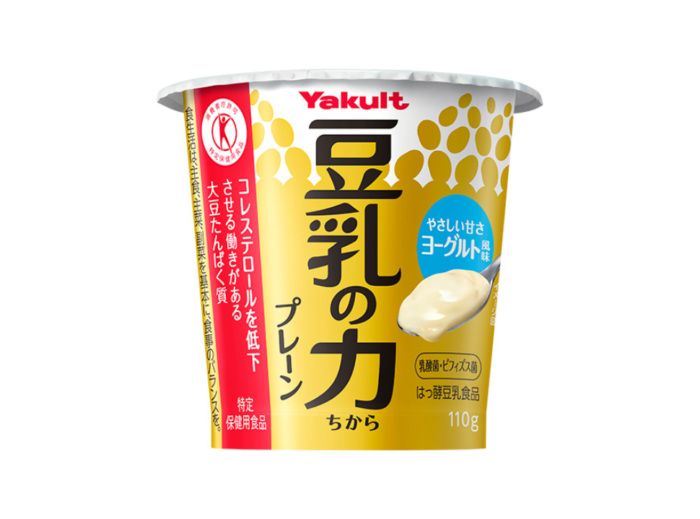 第２位　豆乳の力 プレーン（ヤクルト本社）