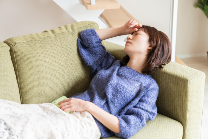 疲れた女性