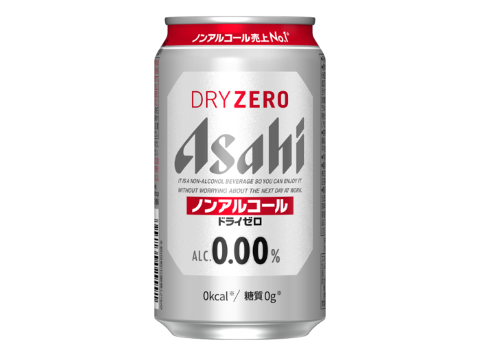 第１位　アサヒドライゼロ（アサヒビール）