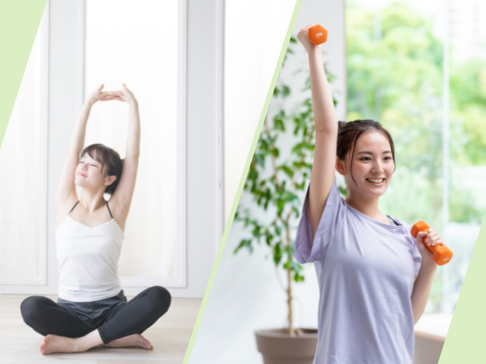 「血糖値対策」食後に効果的な運動はどっち？ 「ストレッチや軽めの運動」と「 筋トレや重めの運動」