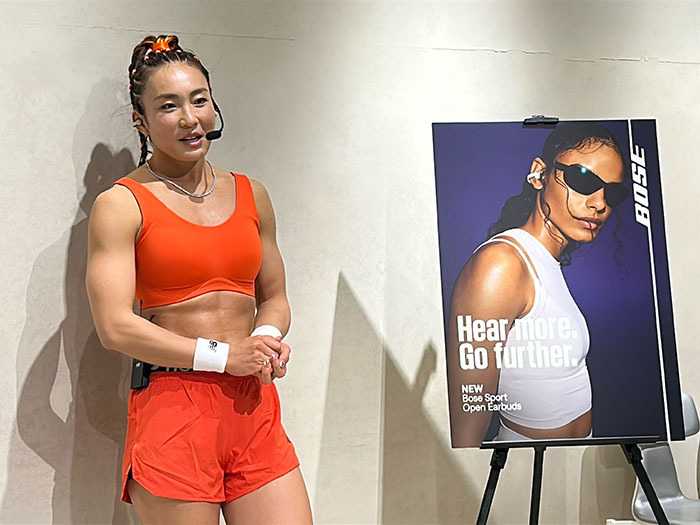 Bose Sport Open Earbuds発表会