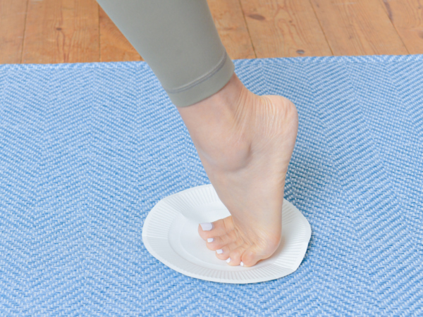 ペーパープレートピラティス