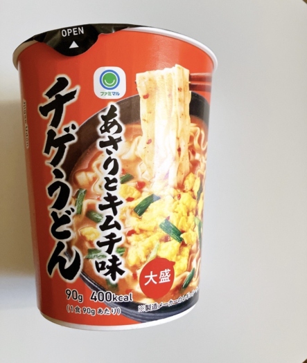 ファミマル あさりとキムチ味 チゲうどん