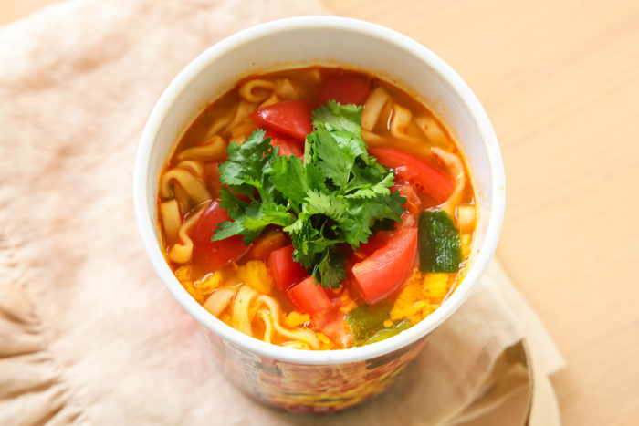 ファミマル あさりとキムチ味 チゲうどん