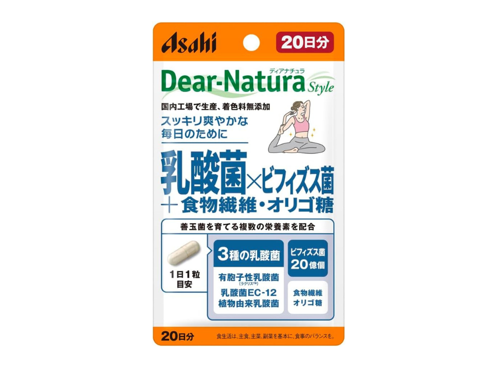 ディアナチュラスタイル 乳酸菌×ビフィズス菌＋食物繊維・オリゴ糖