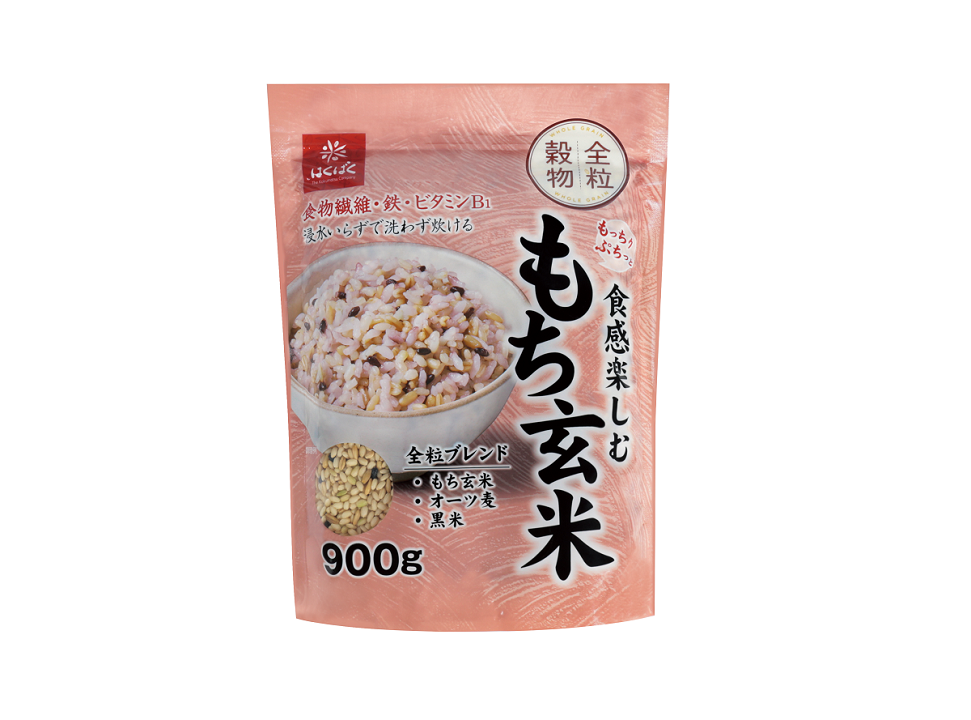 もっちりぷちっと食感楽しむもち玄米