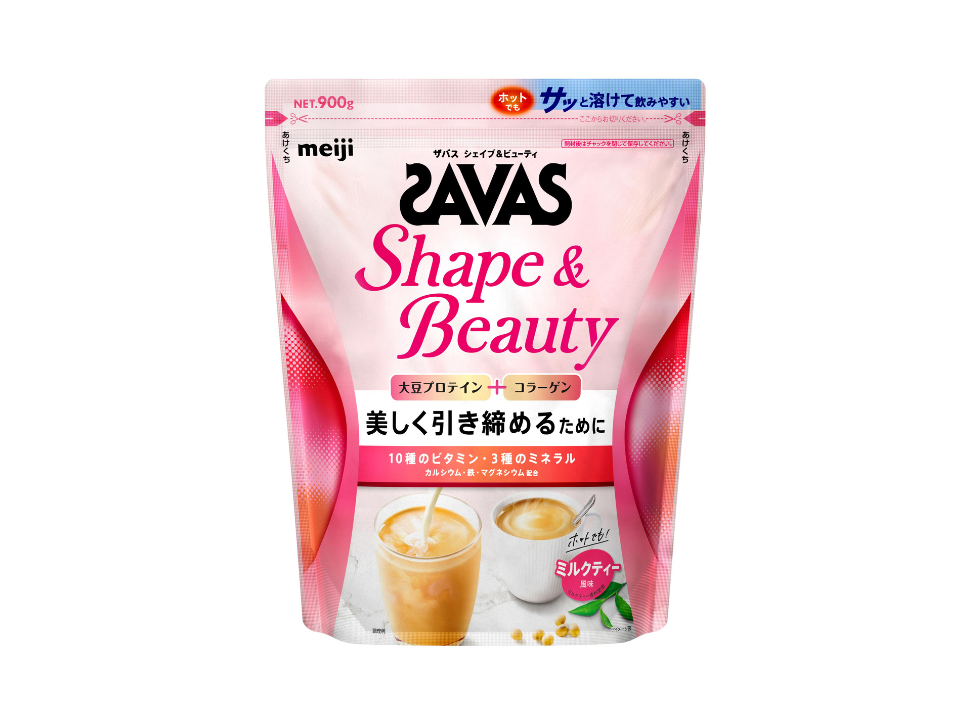 ザバス シェイプ＆ビューティ ミルクティー風味 900g