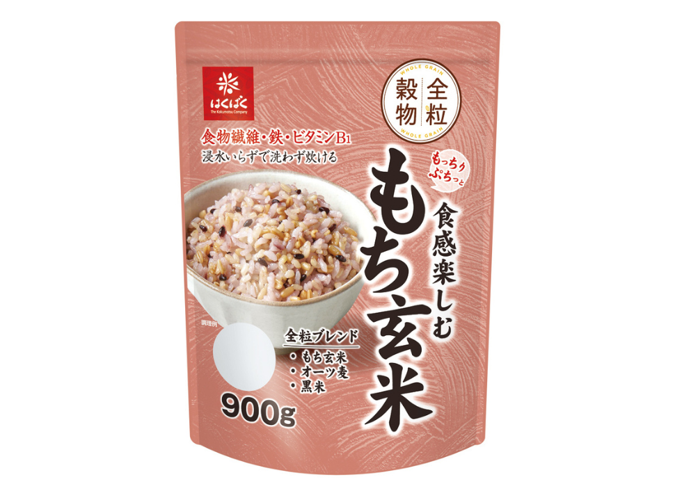 もっちりぷちっと食感楽しむもち玄米