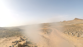 サハラ砂漠の風景