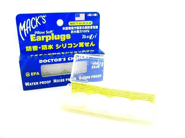 MACK’S Pillow Soft Earplugs 756円(税込)