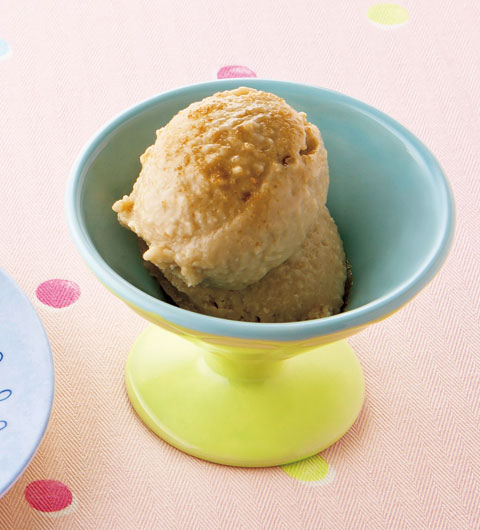 【塩麹おから】アイスクリームの完成イメージ