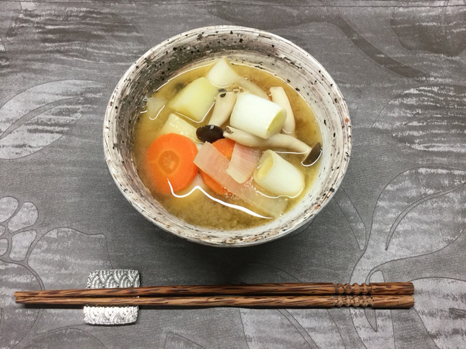 岡江さん特製お味噌汁