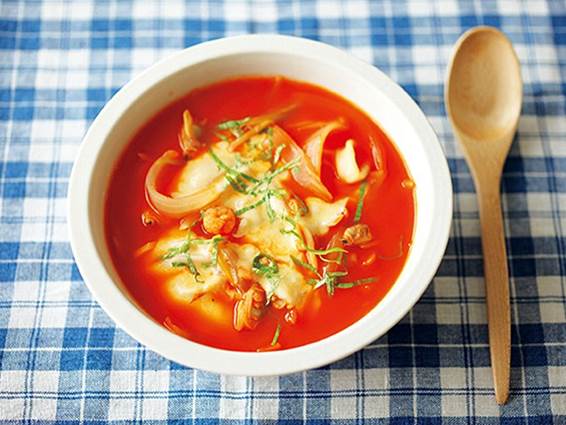 菌活トマトスープ