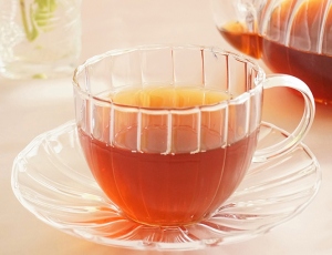 ホッと紅茶のアップ画像