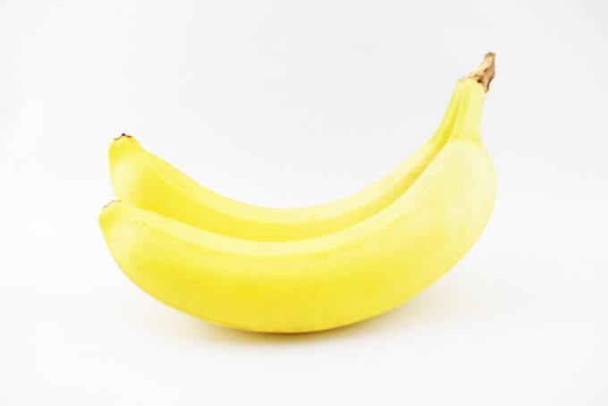 バナナ２本