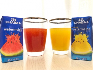 「CHABAA」スイカジュースに黄色が数量限定で登場！ #Omezaトーク