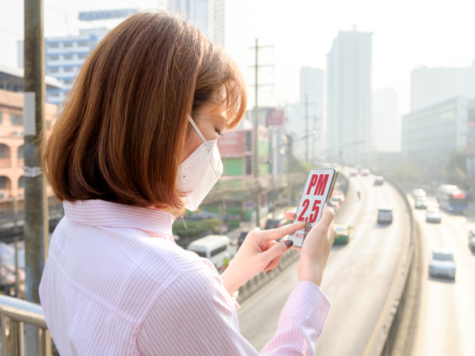 大気汚染物質の飛散量がわかるアプリ Pm2 5と黄砂の予測 大気汚染予報 ダイエット フィットネス ヘルスケアのことならfytte フィッテ