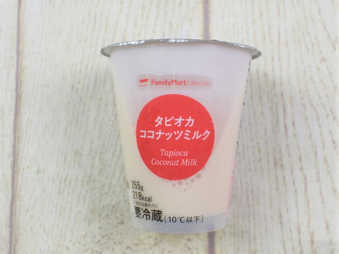 「タピオカココナッツミルク」のパッケージの画像