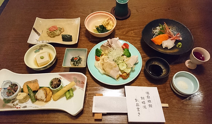 食事の写真