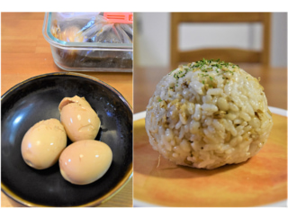 作り置きレシピの「半熟煮卵」で、ばくだんおにぎり作っちゃお♡ #Omezaトーク