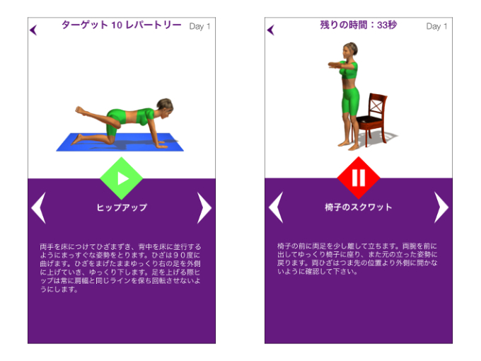 たった５分であなたも美尻の仲間入り アプリ 素早く出来るおしり と両脚のワークアウト ダイエット フィットネス ヘルスケアのことならfytte フィッテ