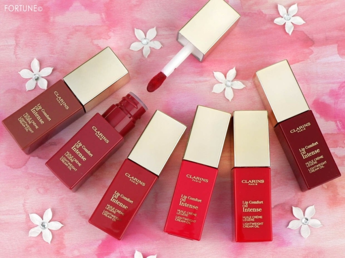 Clarins クラランス 大人気リップオイル新ライン コンフォート リップオイル インテンス を全色レビュー 鮮やかなうるつや濃密リップ カラーをチェック ダイエット フィットネス ヘルスケアのことならfytte フィッテ