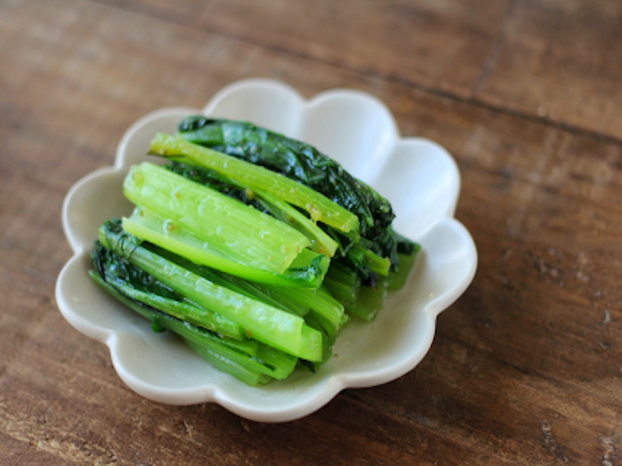 蒸すだけの絶品副菜 小松菜のゆずこしょう蒸し 今日の作り置き ダイエット フィットネス ヘルスケアのことならfytte フィッテ