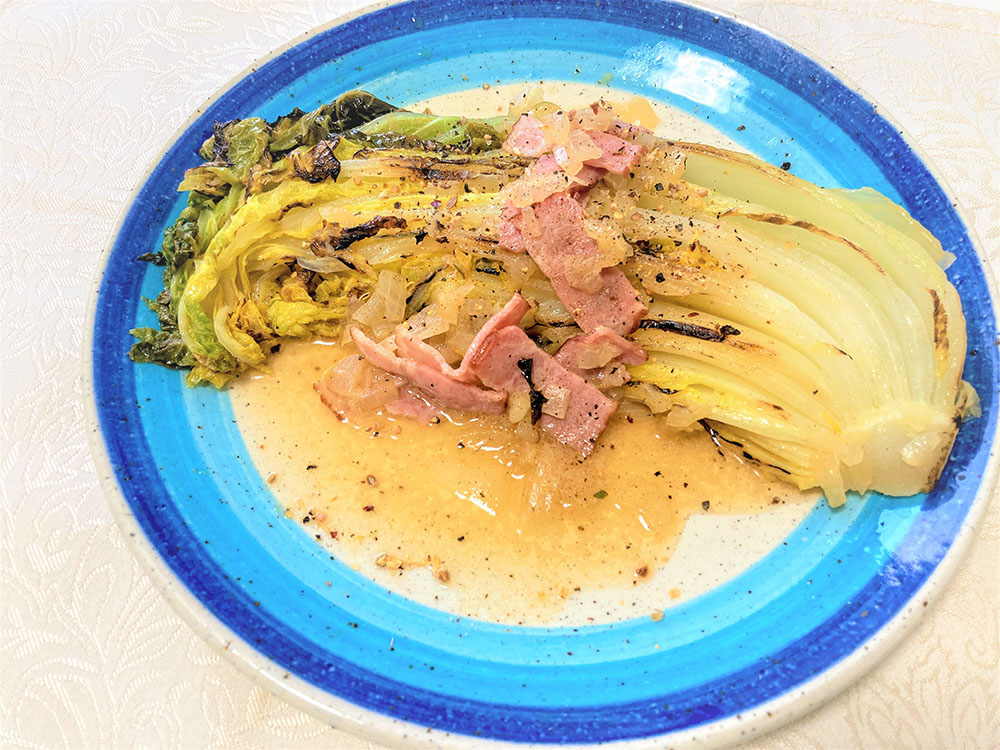 白菜を使ったヘルシーメインレシピ 丸ごと白菜の香ばしブレゼ風 今日の作り置き ダイエット フィットネス ヘルスケアのことならfytte フィッテ 白菜を使ったヘルシーメインレシピ 丸ごと白菜の香ばしブレゼ風 今日の作り置き ダイエット フィットネス ヘルスケアのことならfytte フィッテ