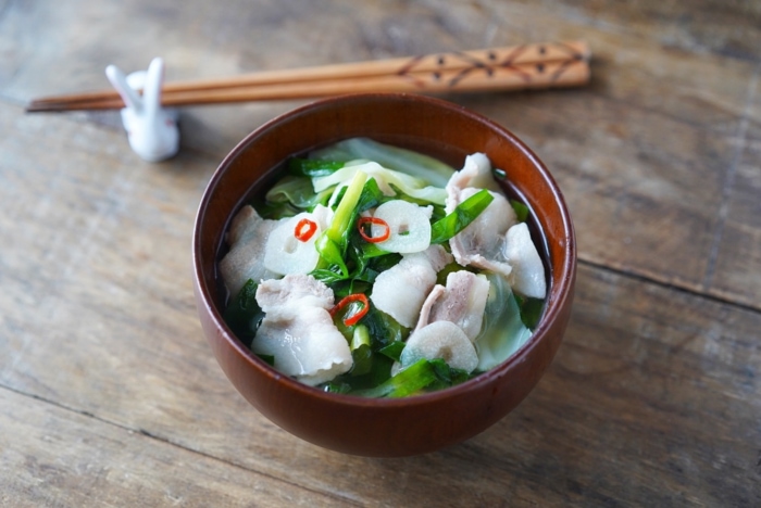 ささっとカンタン ほっこり体が温まる キャベツと豚バラのもつ鍋風 今日の作り置き ダイエット フィットネス ヘルスケアのことならfytte フィッテ