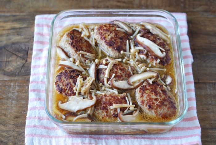 めんつゆだけで味つけできちゃう カンタン 和風煮込みハンバーグ 今日の作り置き ダイエット フィットネス ヘルスケアのことならfytte フィッテ