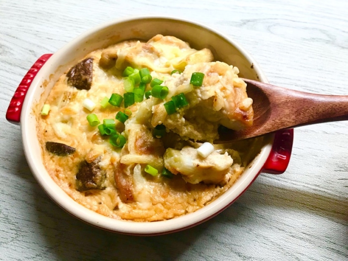 ふわふわ食感 豆腐で作る 鶏肉とねぎの和風グラタン 今週の作り置き ダイエット フィットネス ヘルスケアのことならfytte フィッテ