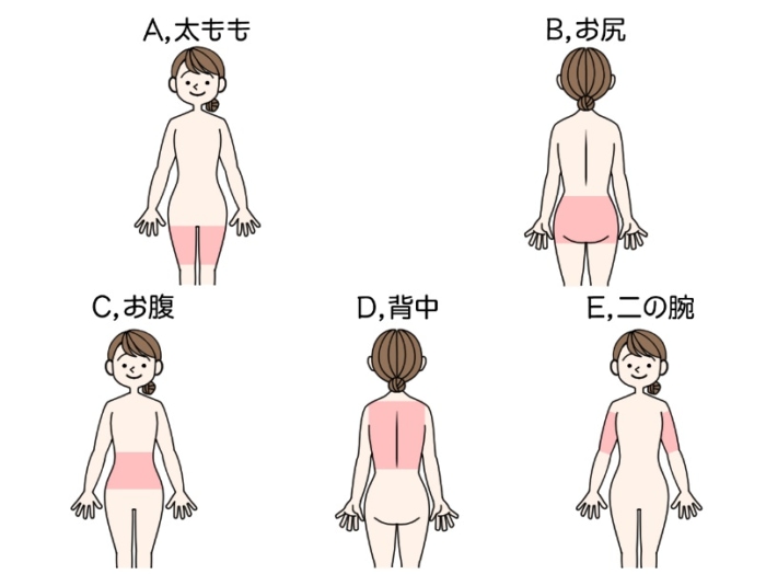 ダイエットチョイス 筋肉 がつきやすい場所を教えて Eico式ダイエットのコツ 78 ダイエット フィットネス ヘルスケアのことならfytte フィッテ