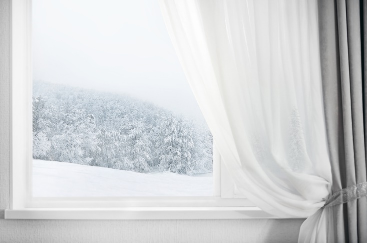 冬の窓辺